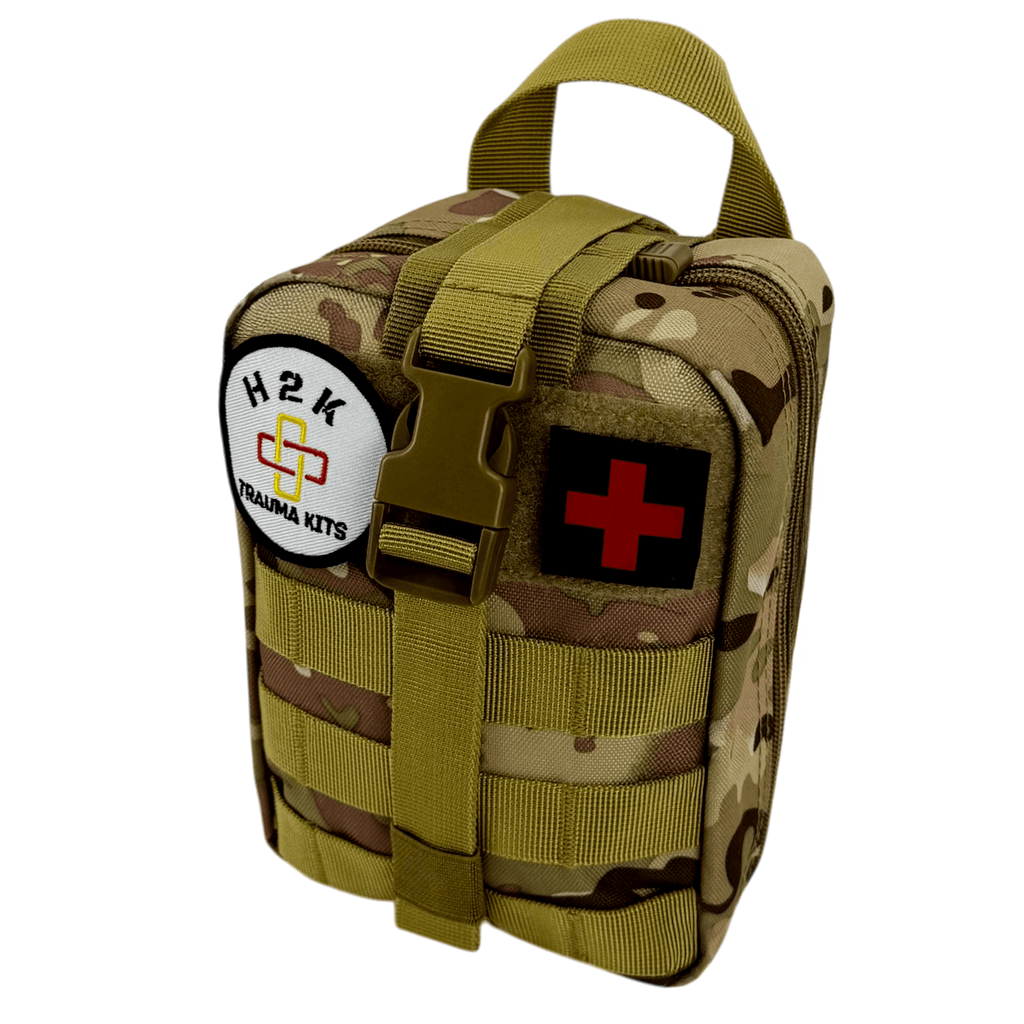 H2K ESSENTIAL TRAUMA KIT MULTICAM SIDE PROFILE