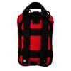 H2K PREMIUM TRAUMA KIT RED BACK PROFILE. D RINGS, MOLLE WEBBING, TEAR AWAY VELCRO, TOP HOOK