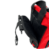 H2K RED PREMIUM SURVIVAL KIT TEAR AWAY VELCRO PANEL, D RINGS, AND CONNECTION BUCKLE